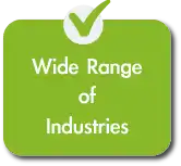 Wide Range of Industries