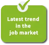 Latest trend in the job market