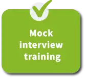 Mock interview training